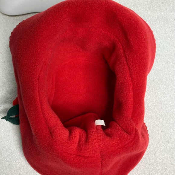 Marama Vintage Red And Black Felt Floppy Hat - Picture 8 of 14